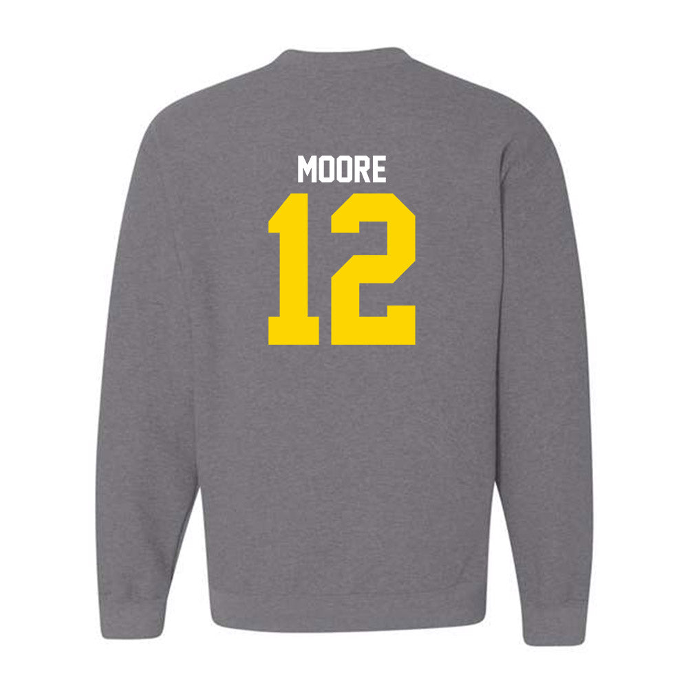 Western Michigan - NCAA Football : Dillon Moore - Classic Shersey Crewneck Sweatshirt-1