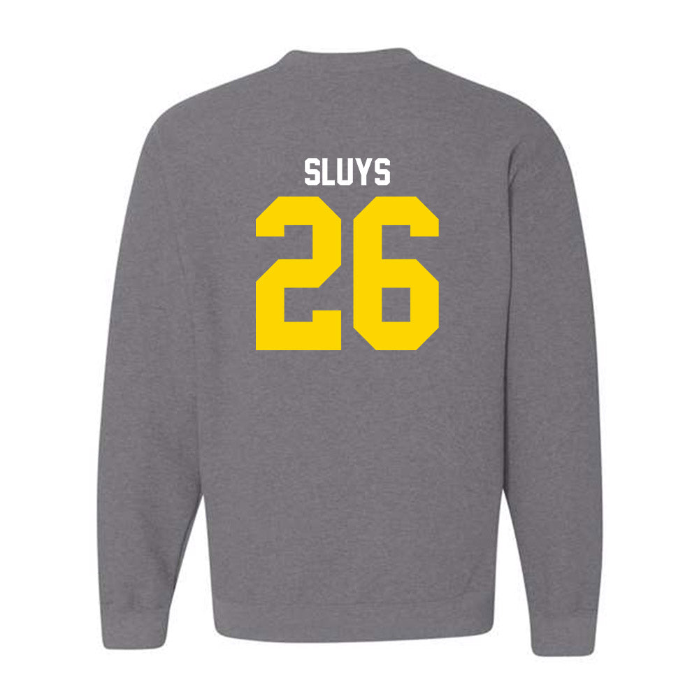 Western Michigan - NCAA Men's Ice Hockey : Jamison Sluys - Classic Shersey Crewneck Sweatshirt-1