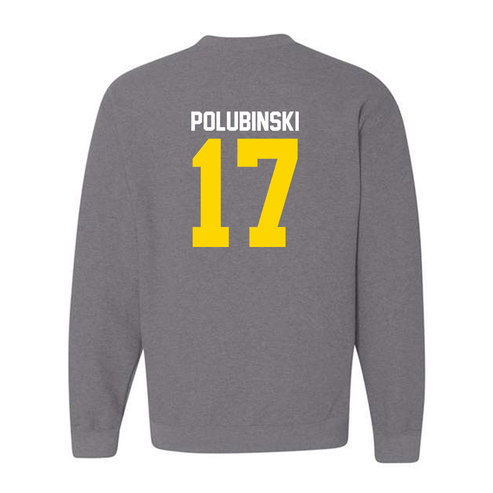 Western Michigan - NCAA Baseball : Josh Polubinski - Classic Shersey Crewneck Sweatshirt-1