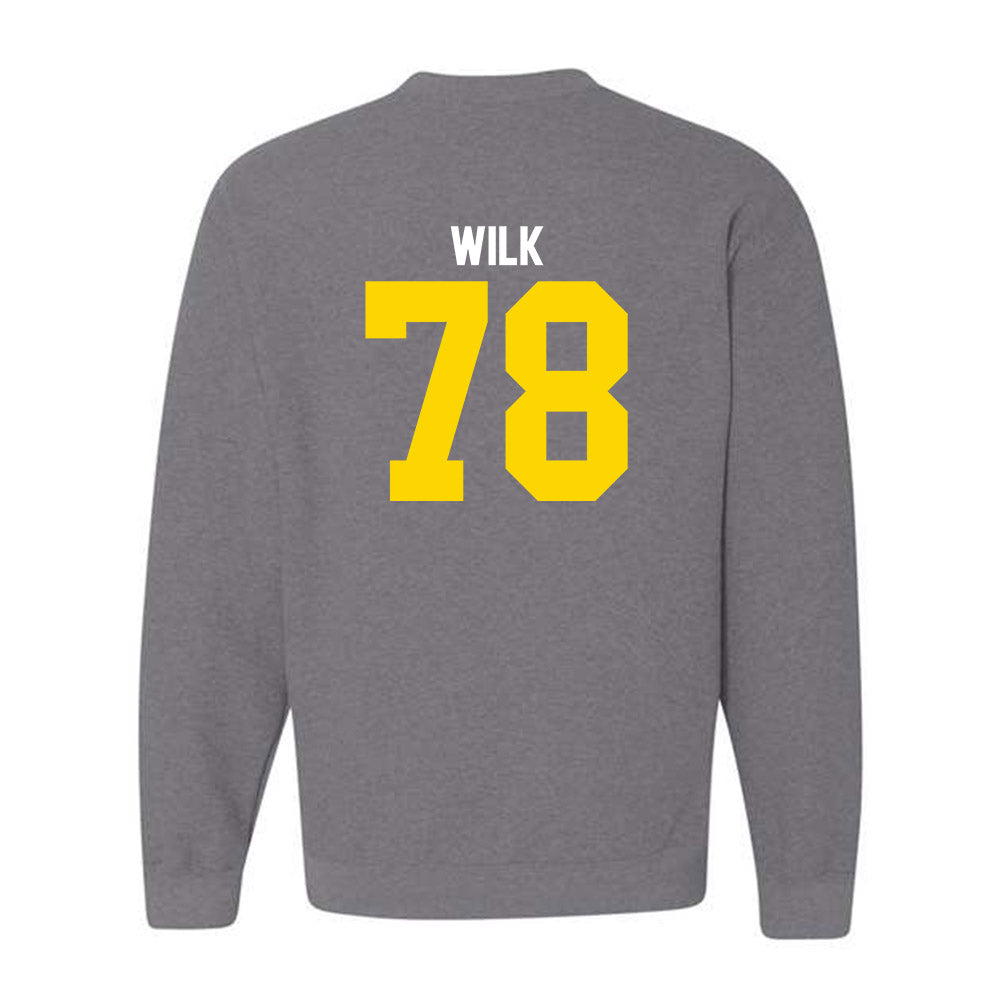 Western Michigan - NCAA Football : Jacob Wilk - Classic Shersey Crewneck Sweatshirt-1