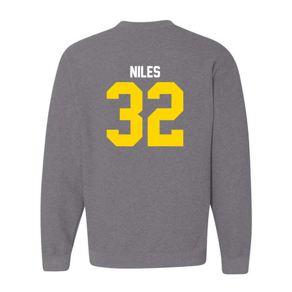 Western Michigan - NCAA Softball : Analeez Niles - Classic Shersey Crewneck Sweatshirt-1