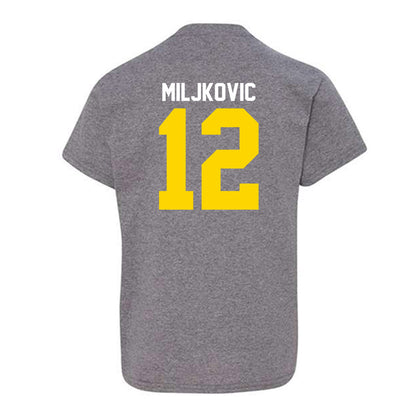 Western Michigan - NCAA Women's Basketball : Isabella Miljkovic - Classic Shersey Youth T-Shirt-1