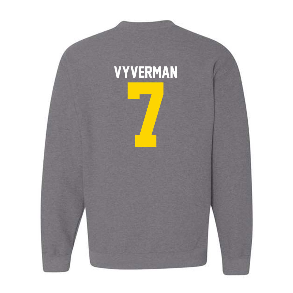Western Michigan - NCAA Women's Basketball : Casey Vyverman - Classic Shersey Crewneck Sweatshirt-1