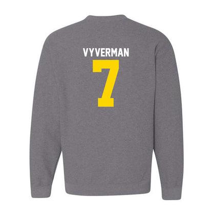 Western Michigan - NCAA Women's Basketball : Casey Vyverman - Classic Shersey Crewneck Sweatshirt-1