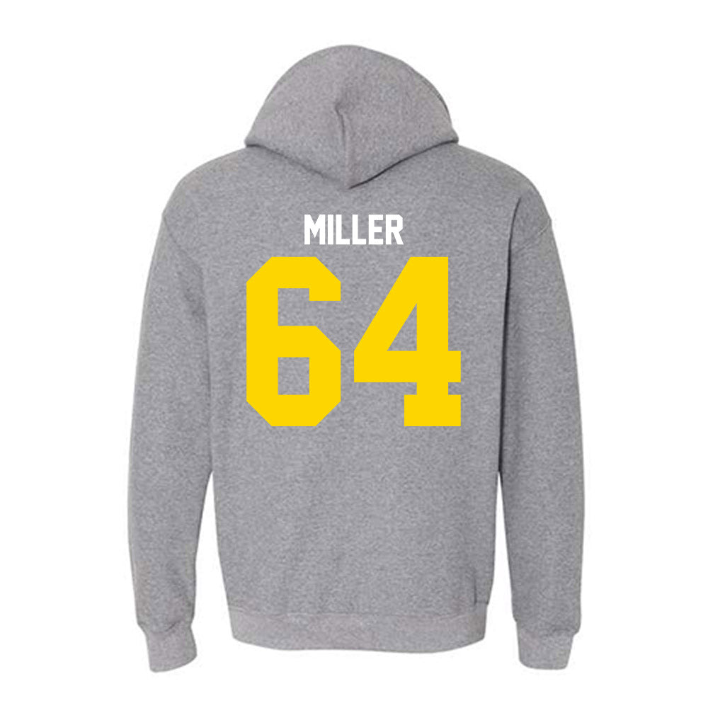 Western Michigan - NCAA Football : Nolan Miller - Classic Shersey Hooded Sweatshirt-1
