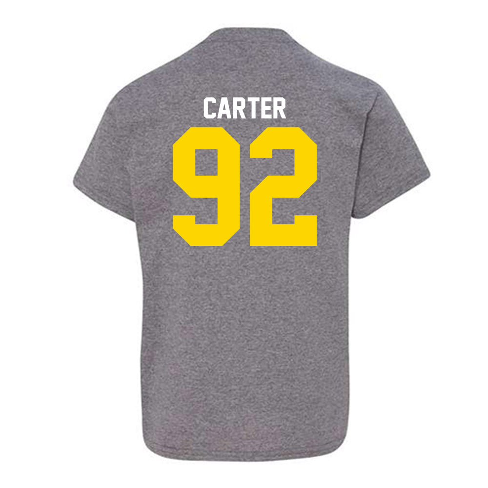 Western Michigan - NCAA Football : Gian Carter - Classic Shersey Youth T-Shirt-1