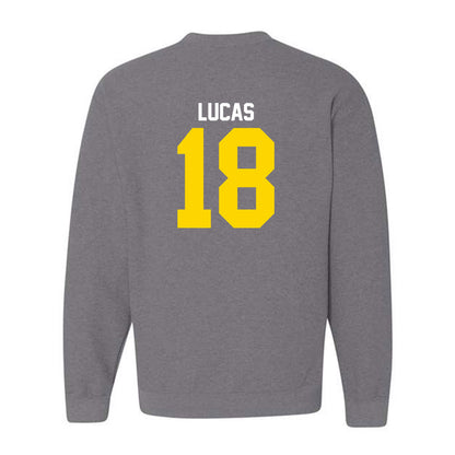 Western Michigan - NCAA Football : Elijah Lucas - Classic Shersey Crewneck Sweatshirt-1