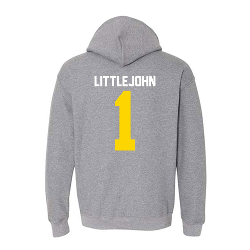 Western Michigan - NCAA Football : Emazon Littlejohn - Classic Shersey Hooded Sweatshirt-1