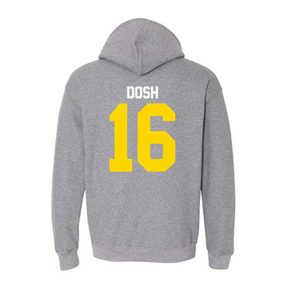 Western Michigan - NCAA Football : Jaxson Dosh - Classic Shersey Hooded Sweatshirt-1