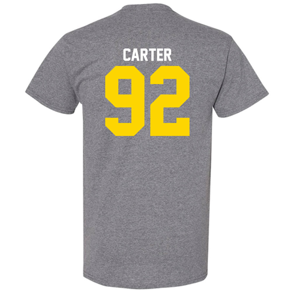 Western Michigan - NCAA Football : Gian Carter - Classic Shersey T-Shirt-1