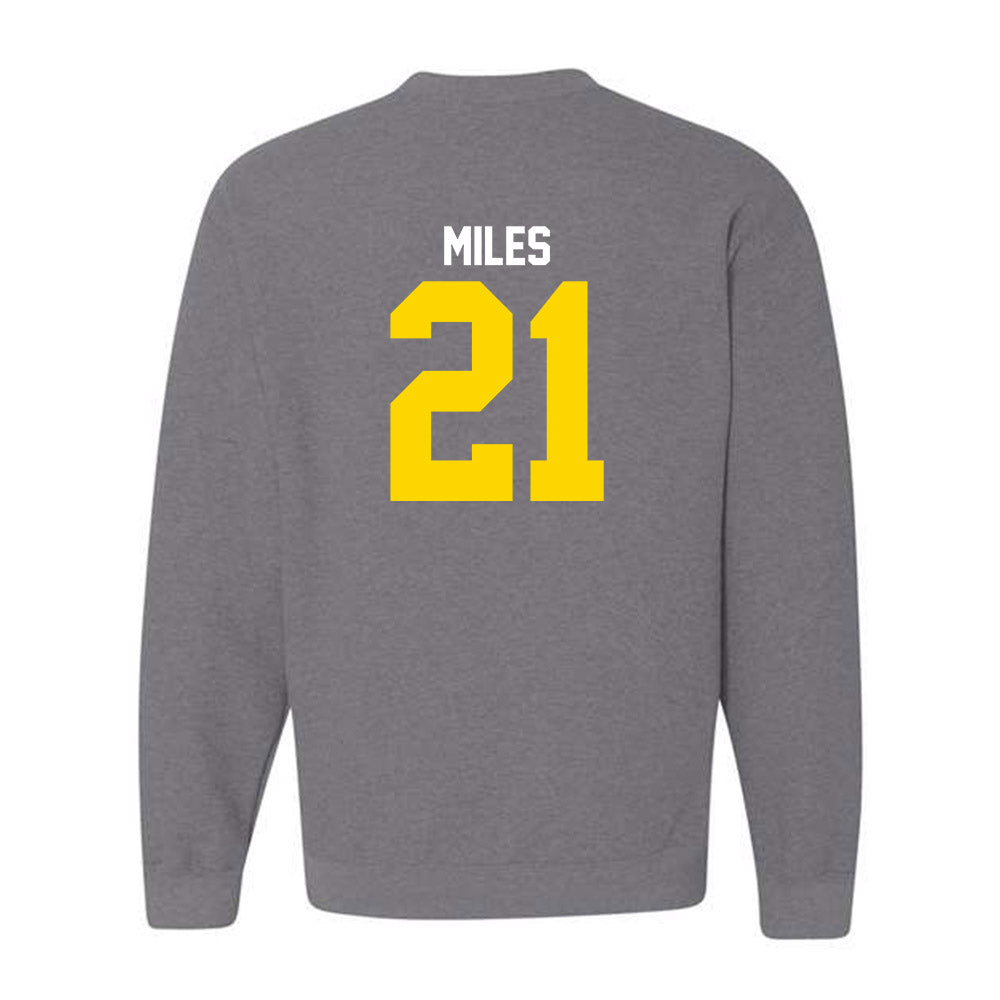 Western Michigan - NCAA Football : CJ Miles - Classic Shersey Crewneck Sweatshirt-1