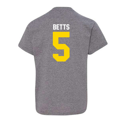 Western Michigan - NCAA Football : Justyce Betts - Classic Shersey Youth T-Shirt-1