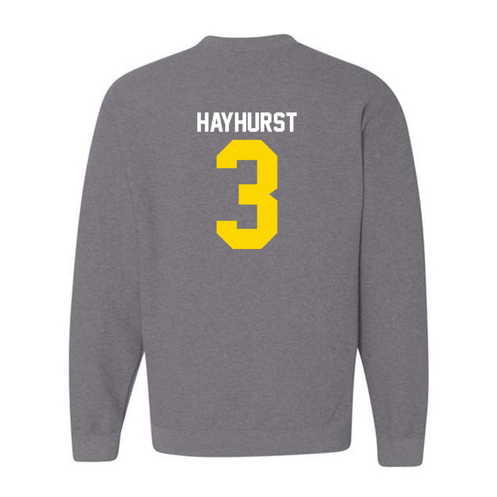 Western Michigan - NCAA Men's Basketball : Tanner Hayhurst - Classic Shersey Crewneck Sweatshirt-1