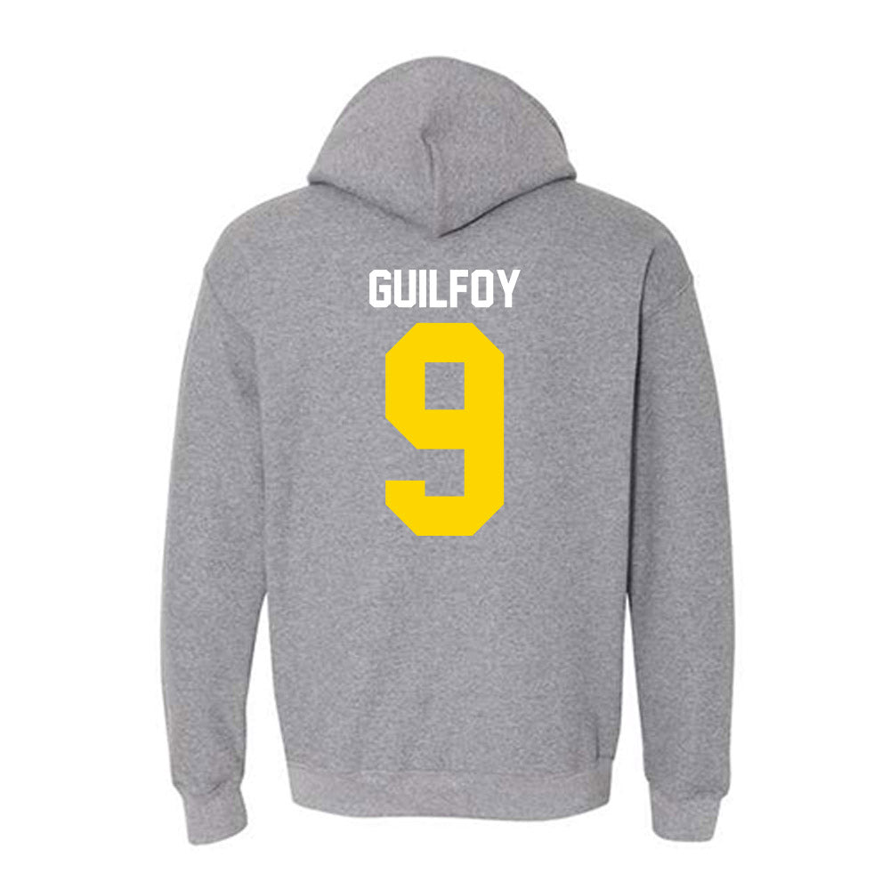 Western Michigan - NCAA Women's Volleyball : Ellla Guilfoy - Classic Shersey Hooded Sweatshirt-1