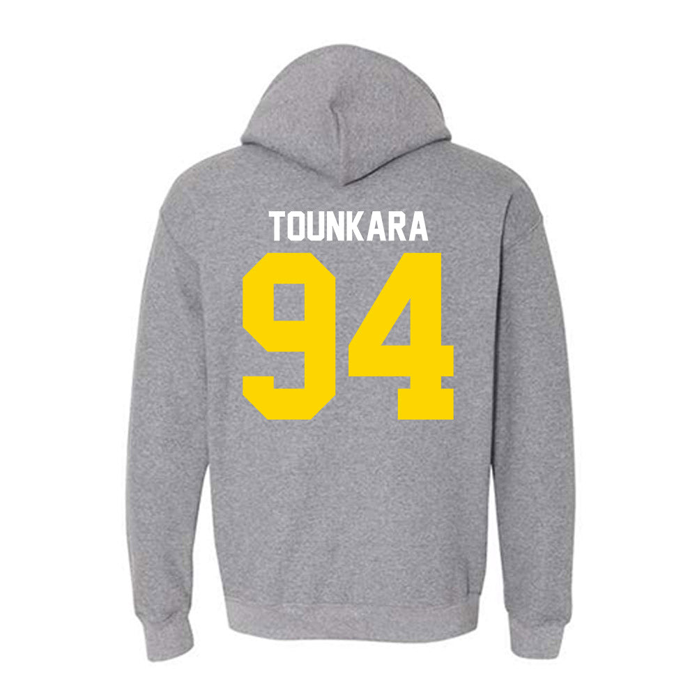 Western Michigan - NCAA Football : Ahmed Tounkara - Classic Shersey Hooded Sweatshirt-1