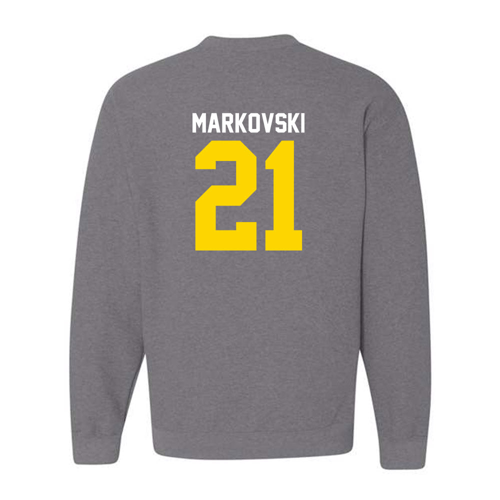 Western Michigan - NCAA Men's Soccer : Alek Markovski - Classic Shersey Crewneck Sweatshirt-1