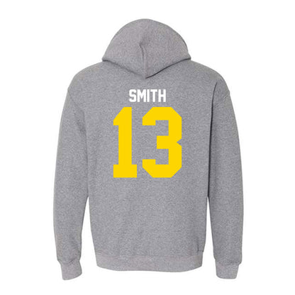 Western Michigan - NCAA Men's Soccer : Liam Smith - Classic Shersey Hooded Sweatshirt-1