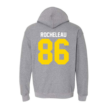 Western Michigan - NCAA Football : Ryan Rocheleau - Classic Shersey Hooded Sweatshirt-1