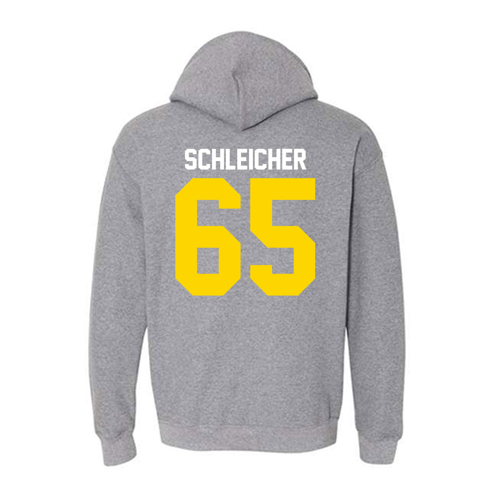 Western Michigan - NCAA Football : Jeremy Schleicher - Classic Shersey Hooded Sweatshirt-1