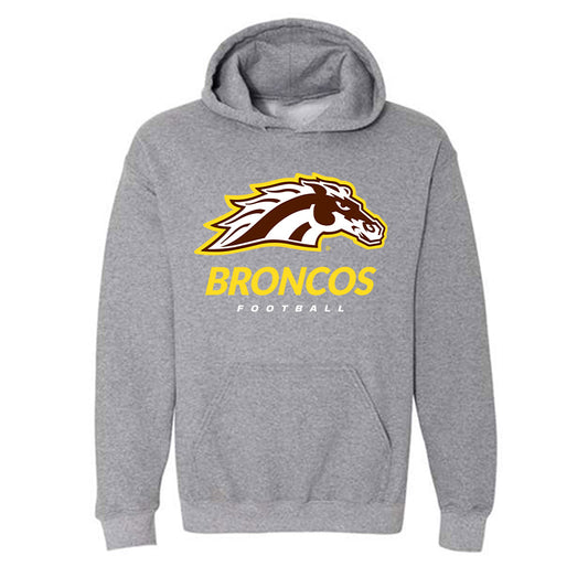 Western Michigan - NCAA Football : Ryan Rocheleau - Classic Shersey Hooded Sweatshirt-0