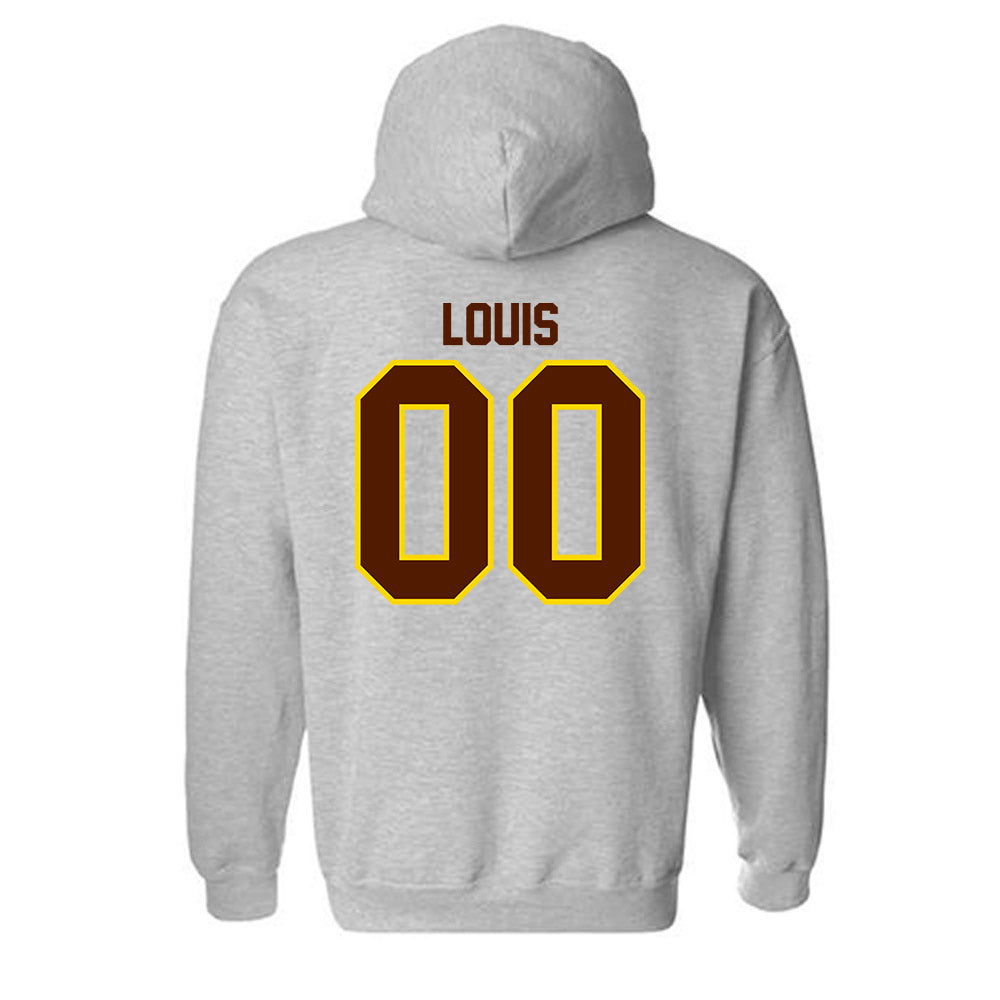 Western Michigan - NCAA Football : Amarian Louis - Classic Shersey Hooded Sweatshirt-1