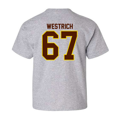 Western Michigan - NCAA Football : Ryan Westrich - Classic Shersey Youth T-Shirt-1