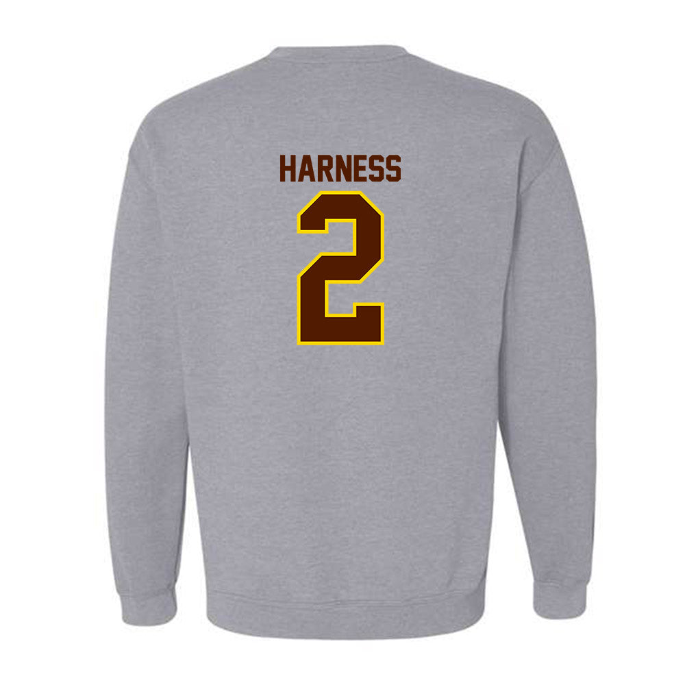 Western Michigan - NCAA Women's Basketball : Alli Harness - Classic Shersey Crewneck Sweatshirt-1