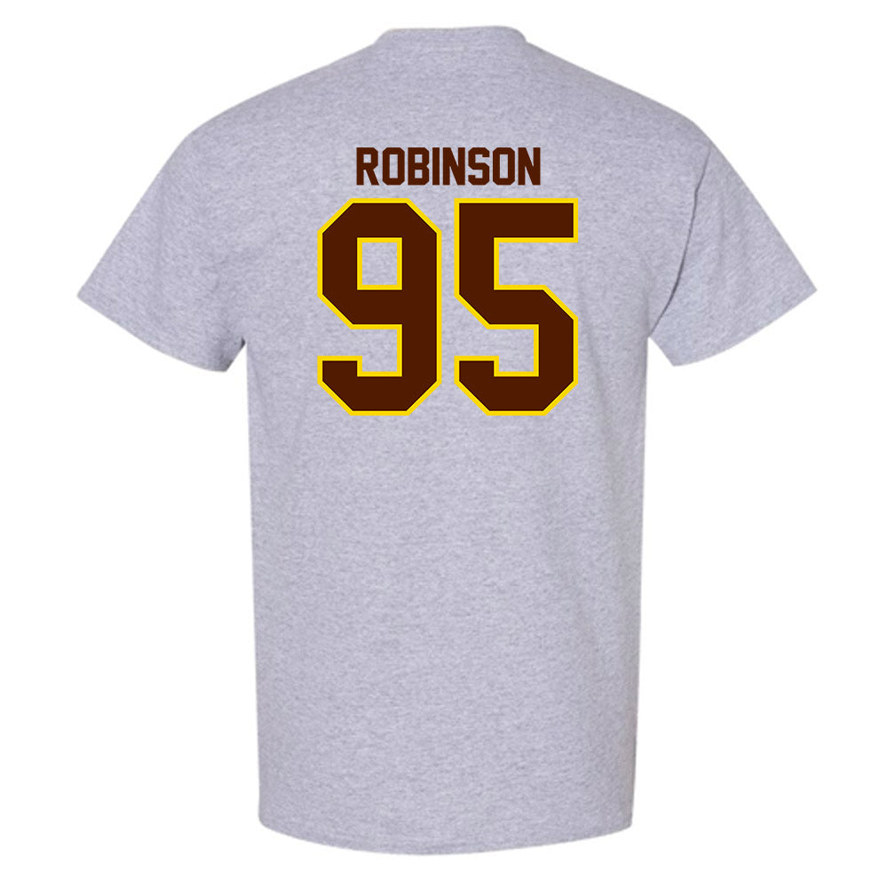 Western Michigan - NCAA Football : DeShawn Robinson - Classic Shersey T-Shirt-1