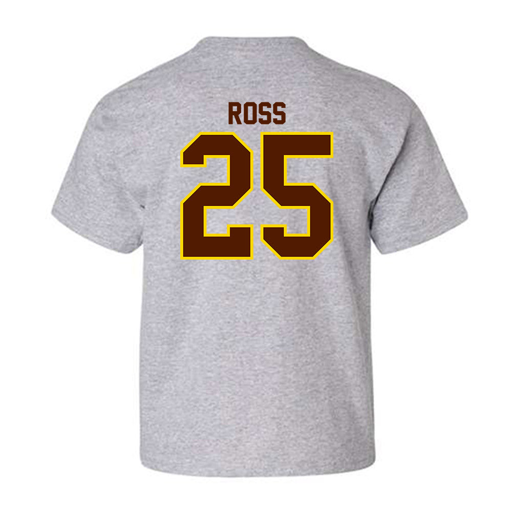 Western Michigan - NCAA Baseball : Jake Ross - Classic Shersey Youth T-Shirt-1