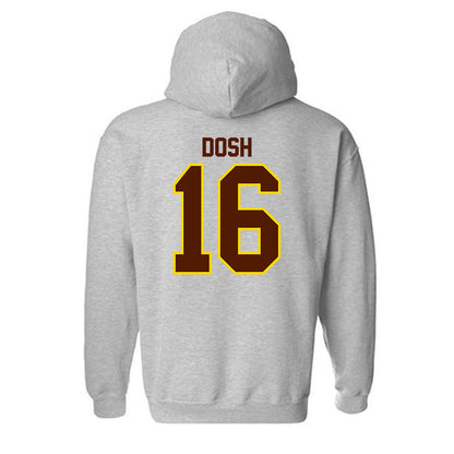 Western Michigan - NCAA Football : Jaxson Dosh - Classic Shersey Hooded Sweatshirt-1