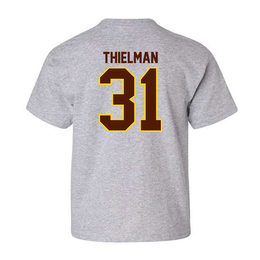 Western Michigan - NCAA Baseball : Avery Thielman - Classic Shersey Youth T-Shirt-1