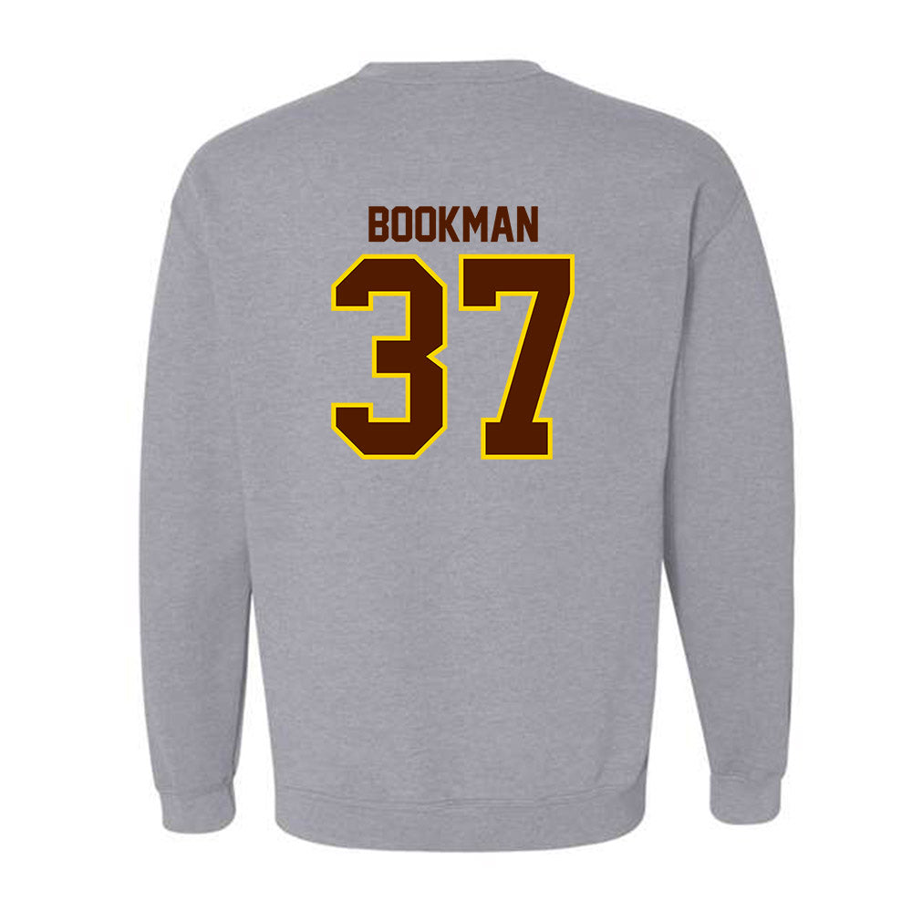 Western Michigan - NCAA Men's Ice Hockey : Zach Bookman - Classic Shersey Crewneck Sweatshirt-1