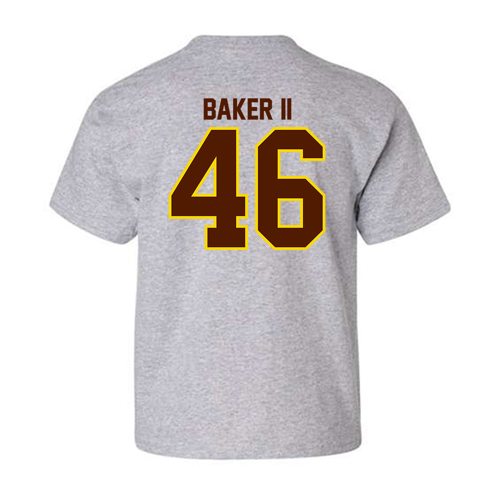 Western Michigan - NCAA Football : Max Baker II - Classic Shersey Youth T-Shirt-1