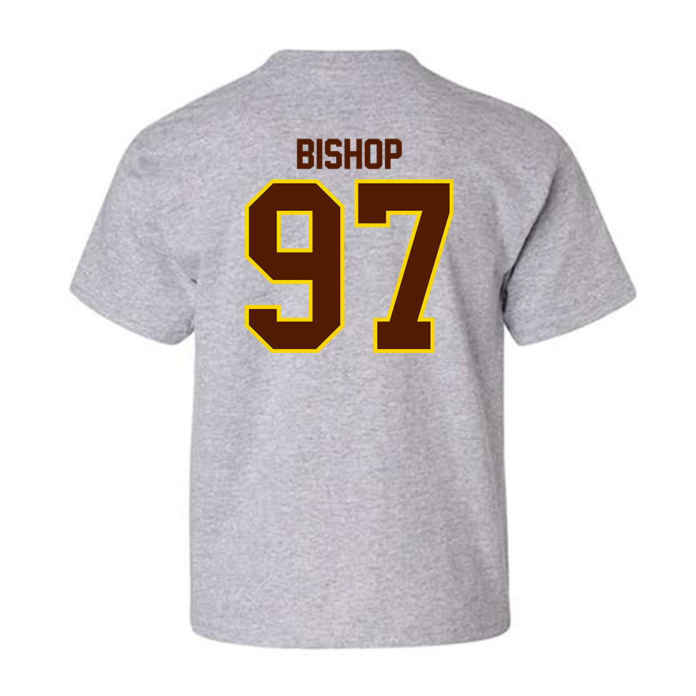 Western Michigan - NCAA Football : Noah Bishop - Classic Shersey Youth T-Shirt-1