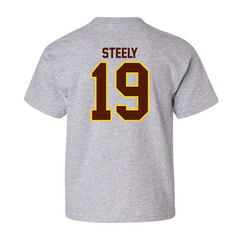 Western Michigan - NCAA Football : Braden Steely - Classic Shersey Youth T-Shirt-1