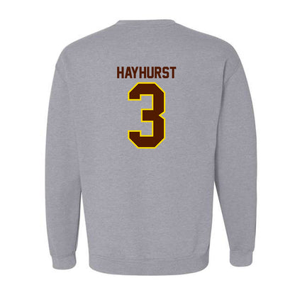 Western Michigan - NCAA Men's Basketball : Tanner Hayhurst - Classic Shersey Crewneck Sweatshirt-1
