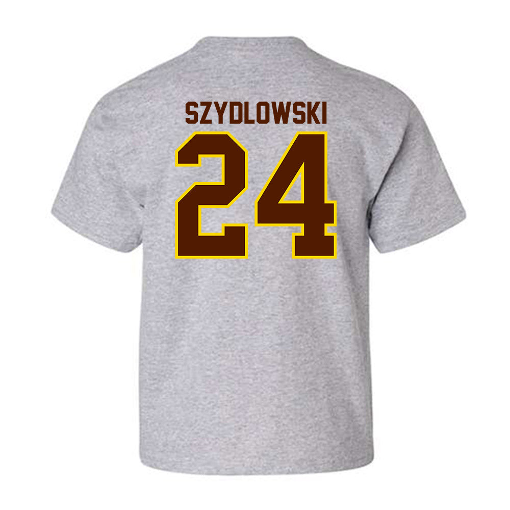 Western Michigan - NCAA Men's Ice Hockey : Garrett Szydlowski - Classic Shersey Youth T-Shirt-1