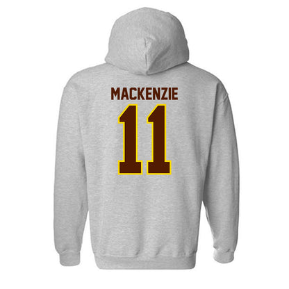 Western Michigan - NCAA Men's Ice Hockey : Tyler MacKenzie - Classic Shersey Hooded Sweatshirt-1