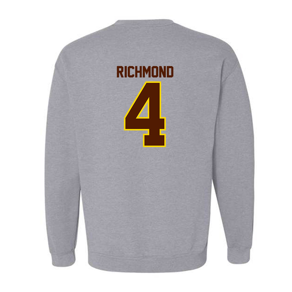 Western Michigan - NCAA Women's Volleyball : Leah Richmond - Classic Shersey Crewneck Sweatshirt-1