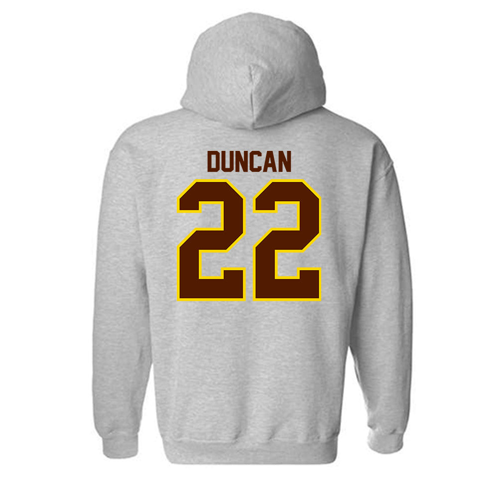 Western Michigan - NCAA Softball : Bella Duncan - Classic Shersey Hooded Sweatshirt-1