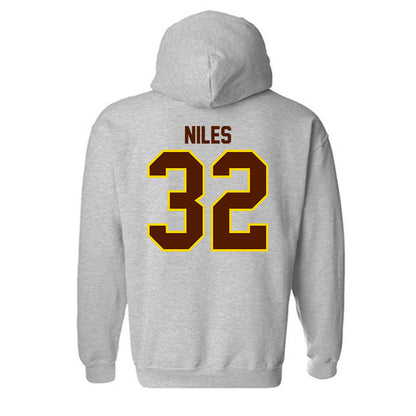 Western Michigan - NCAA Softball : Analeez Niles - Classic Shersey Hooded Sweatshirt-1