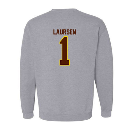 Western Michigan - NCAA Men's Ice Hockey : Kirk Laursen - Classic Shersey Crewneck Sweatshirt-1