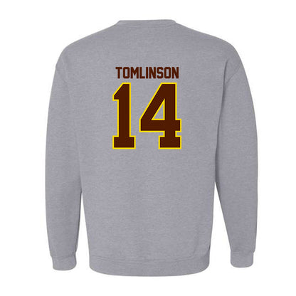 Western Michigan - NCAA Baseball : Ty Tomlinson - Classic Shersey Crewneck Sweatshirt-1