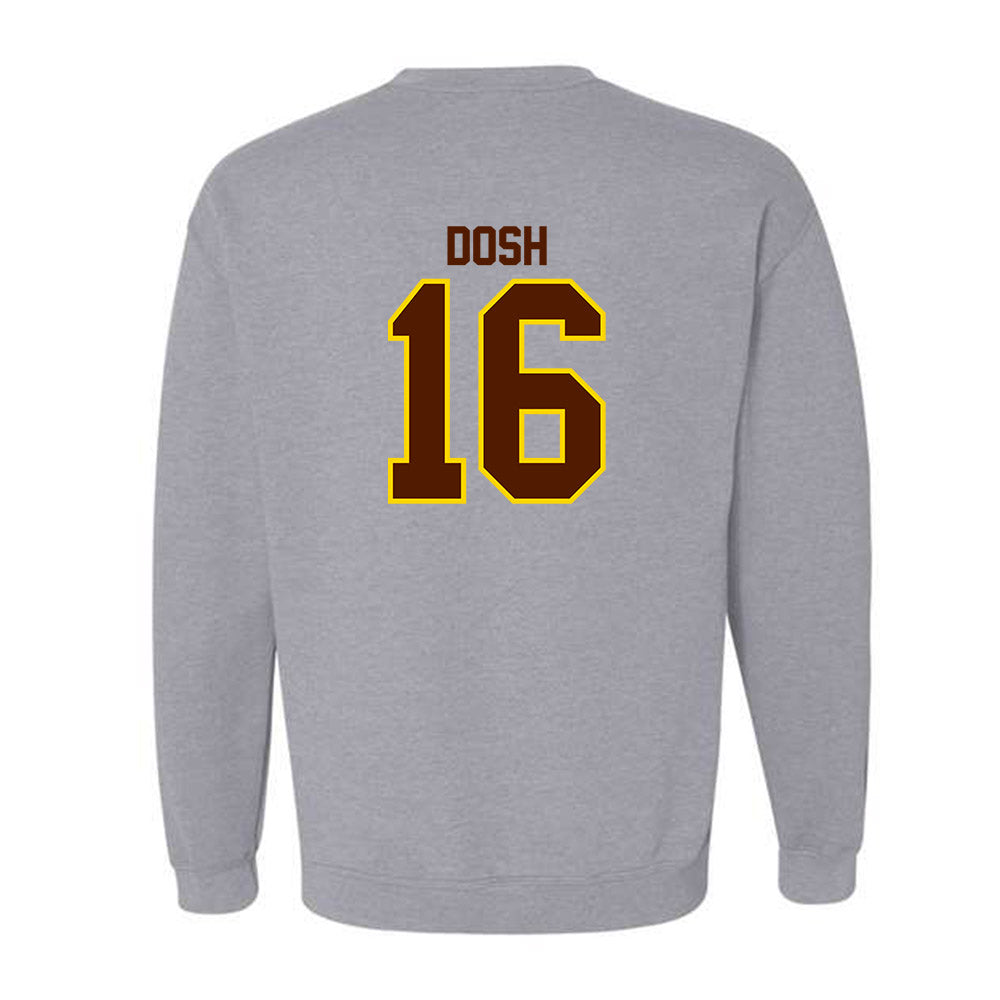 Western Michigan - NCAA Football : Jaxson Dosh - Classic Shersey Crewneck Sweatshirt-1