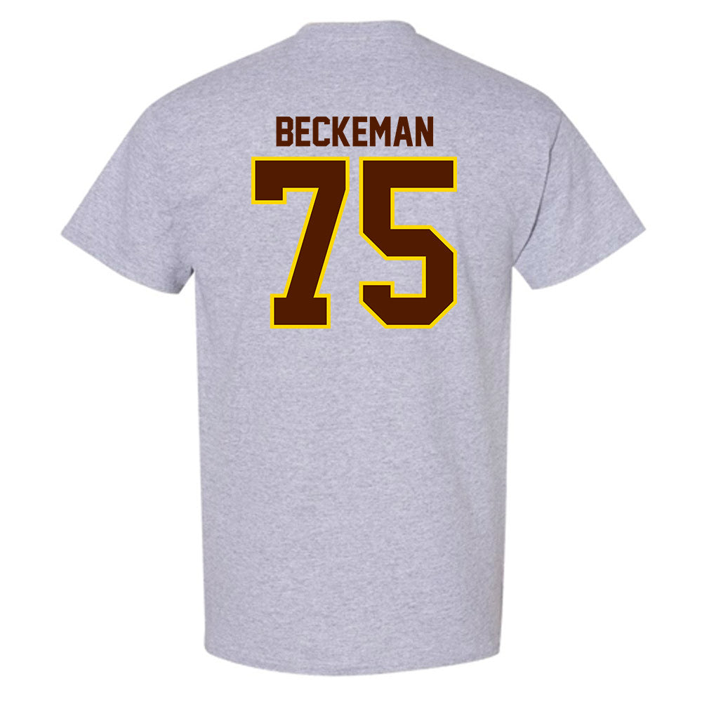 Western Michigan - NCAA Football : Spencer Beckeman - Classic Shersey T-Shirt-1