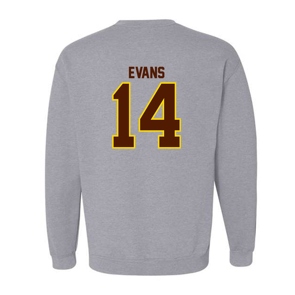 Western Michigan - NCAA Men's Tennis : Drew Evans - Classic Shersey Crewneck Sweatshirt-1