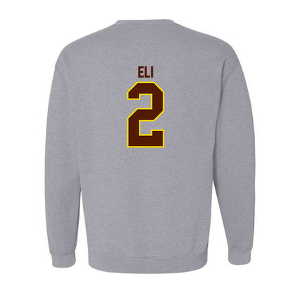 Western Michigan - NCAA Men's Basketball : Joshua Eli - Classic Shersey Crewneck Sweatshirt-1