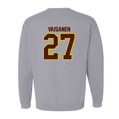 Western Michigan - NCAA Men's Ice Hockey : Joona Vaisanen - Classic Shersey Crewneck Sweatshirt-1