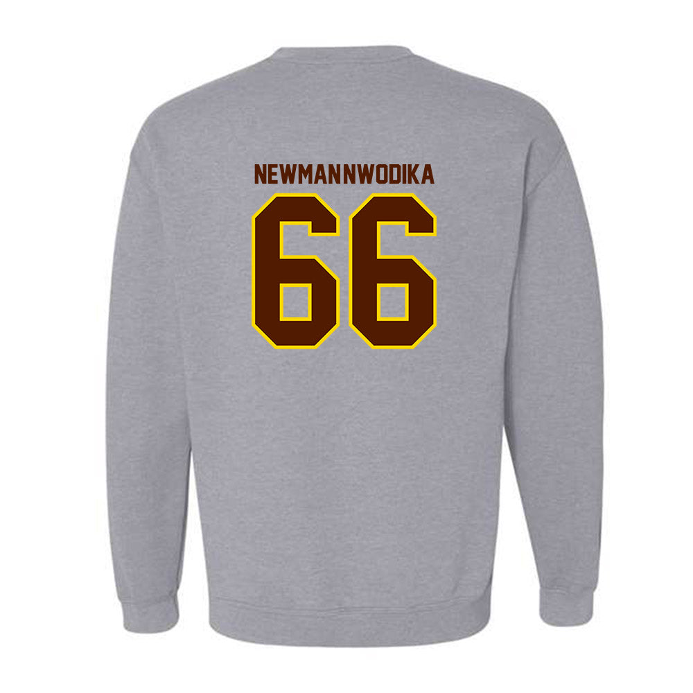 Western Michigan - NCAA Football : Munachimdinanma Newman-Nwodika - Classic Shersey Crewneck Sweatshirt-1