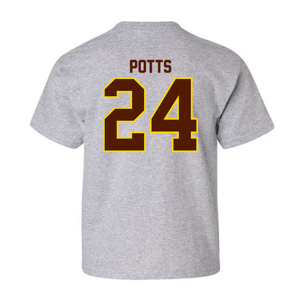 Western Michigan - NCAA Softball : Hannah Potts - Classic Shersey Youth T-Shirt-1